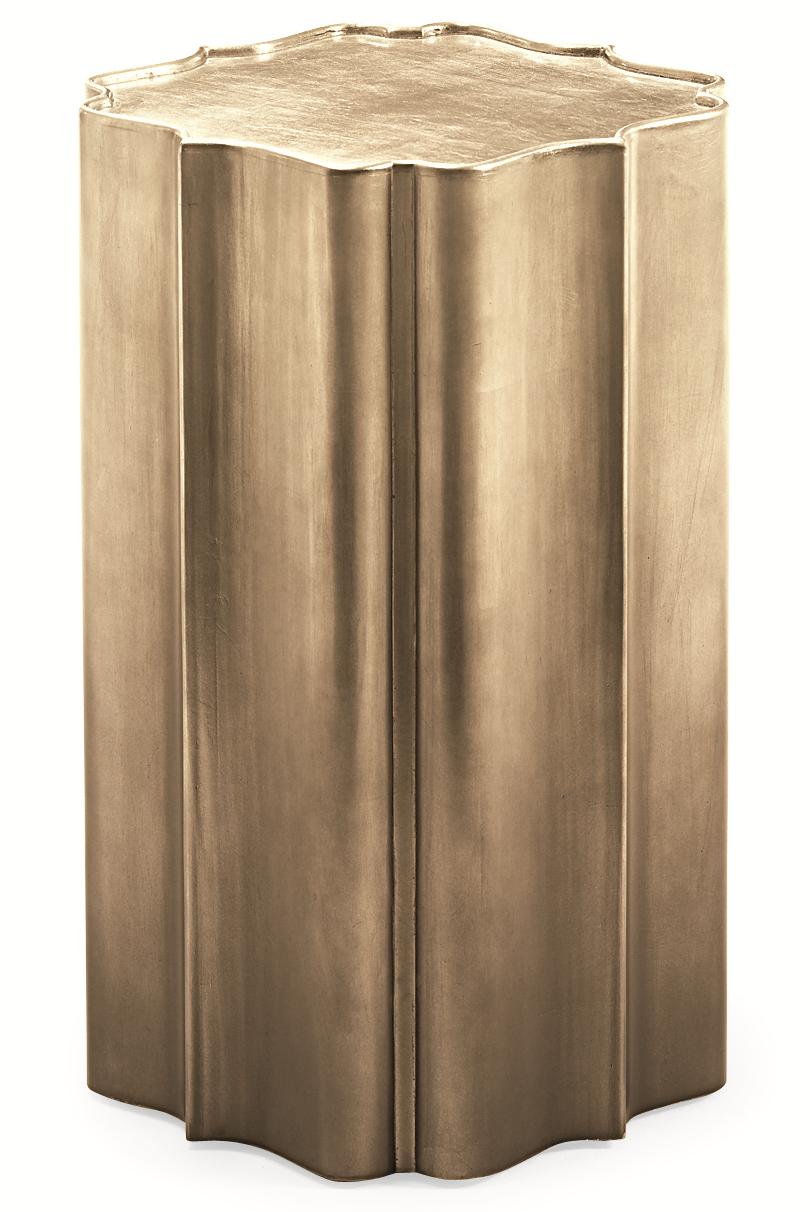 Anthology Collections New Traditional "Gold is Up" Sculpted Tray Top